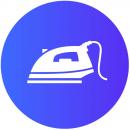 Глаженье белья на дому у заказчика