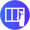 Мытье окон ПВХ 3-х створчатое